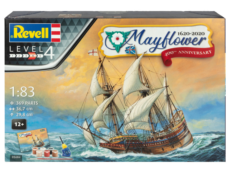 Revell Dárková sada lodí Mayflower / Titanic / Victory (Mayflower)