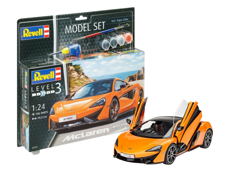Revell Modelářská stavebnice Supersport (McLaren 570S)
