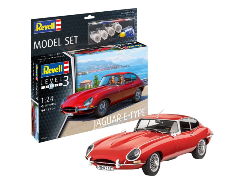 Revell Modelářská stavebnice Supersport (Jaguar E-Type Coupé)