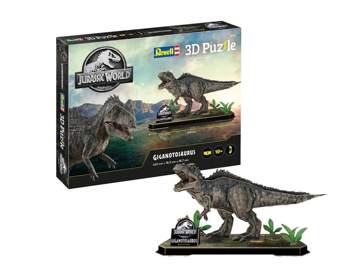 Jurassic World 3D puzzle Revell giganotosaurus