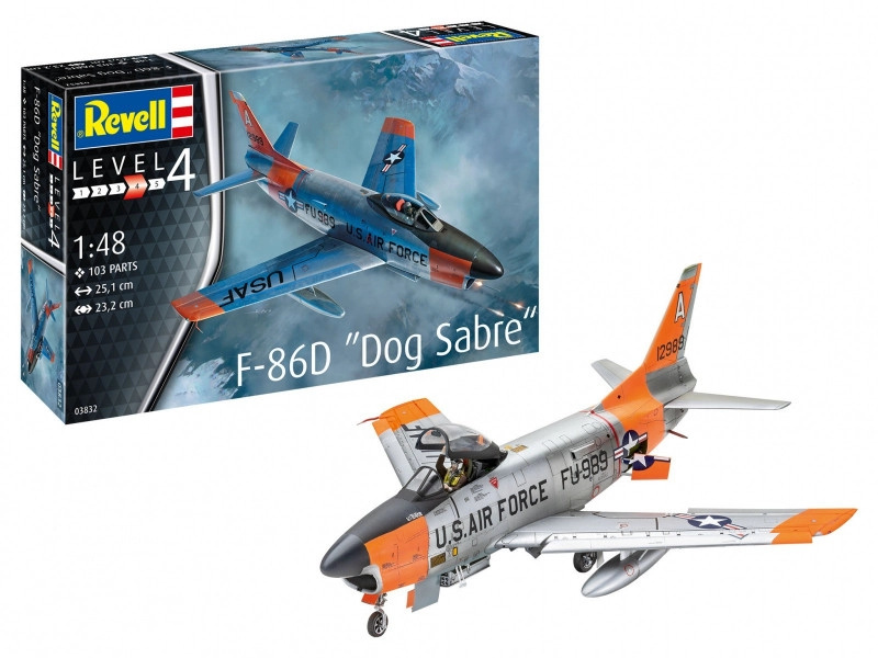 Revell F 86D Dog Sabre 03832 1:48