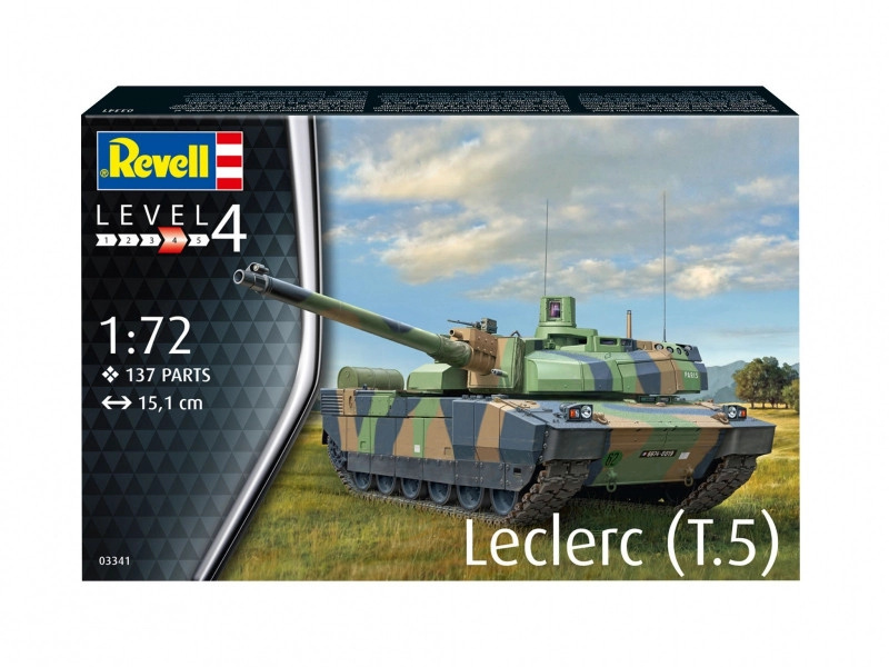 Revell Plastic ModelKit tank 03341 Leclerc T5 1:72