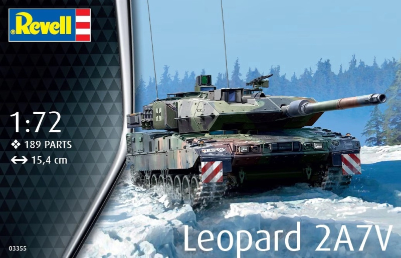Revell Plastic ModelKit tank 03355 Leopard 2 A7V 1:72
