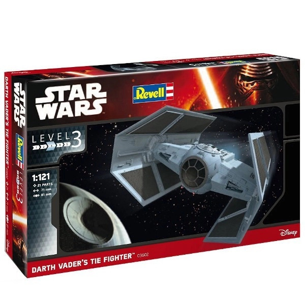 Revell Plastic ModelKit SW 03602 Dath Vader´s TIE Fighter 1:121