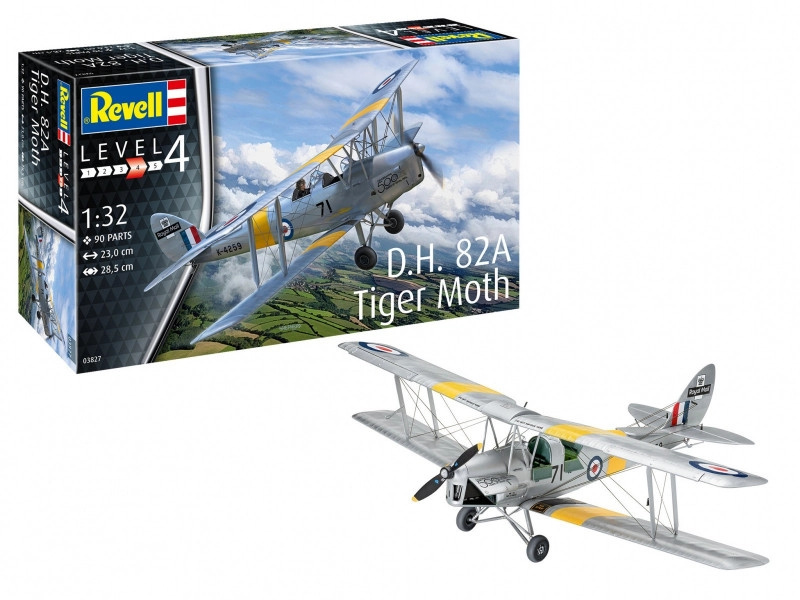Revell 03827 de Havilland 82A Tiger Moth 1:32