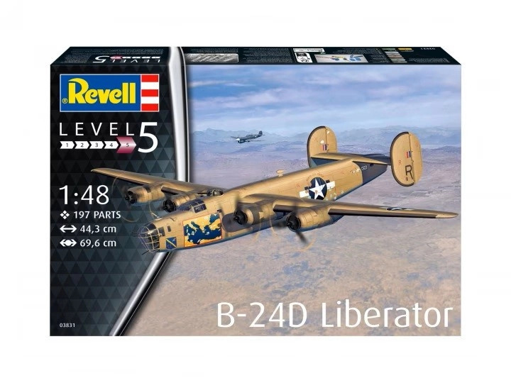 Revell B-24D Liberator Plastic ModelKit 03831 1:48