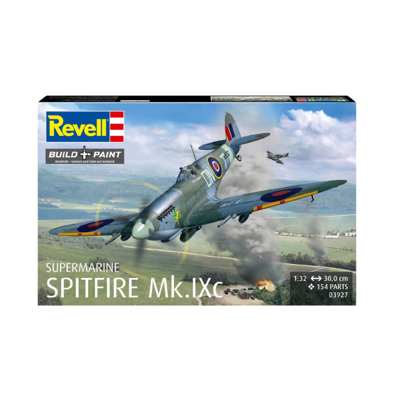 Revell Plastic modelky plane 03927 Spitfire Mk.IXC 1:32