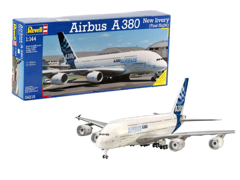 Revell Plastic ModelKit letadlo 04218 Airbus A380 New 1:144