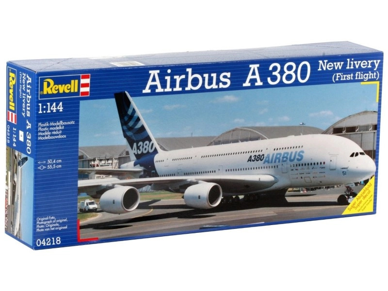 Revell Plastic ModelKit letadlo 04218 Airbus A380 New 1:144