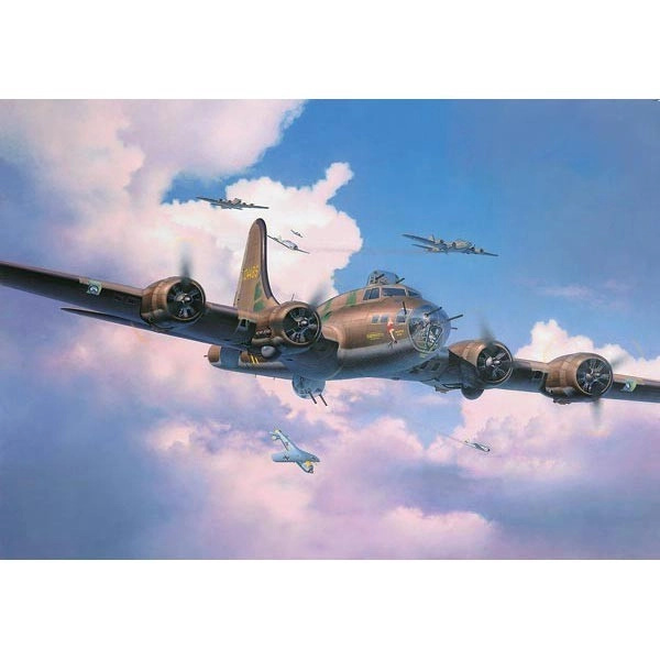 Revell Plastic ModelKit letadlo 04279 B-17FMemphis Belle 1:72