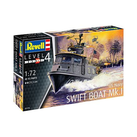 Revell US Navy SWIFT BOAT Mk.I Plastic ModelKit loď 05176 1:72
