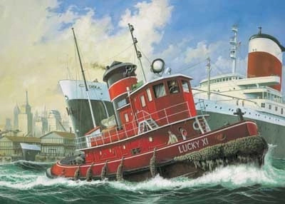 Revell slepovací model Harbour Tug Boat 1:108