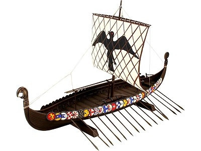 Revell Model Kit Plastic loď 05403 loď Vikingů 1:50
