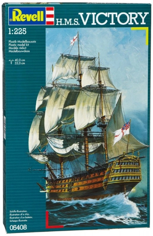 Revell Plastic ModelKit loď 05408 H.M.S. Victory 1:225