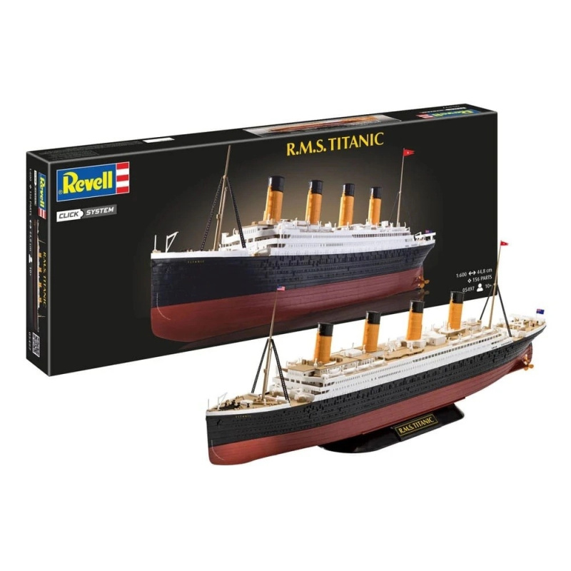 Revell EasyClick loď 05497 - R.M.S. Titanic (1:600)