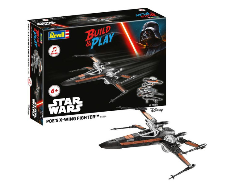 Revell Build & Play Star Wars 06564 - Poe's X-Wing Fighter (1:78)