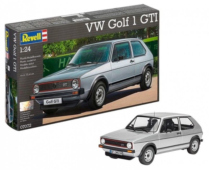 Revell Plastikový model auta 67072 VW Golf 1 GTI sada 1:24