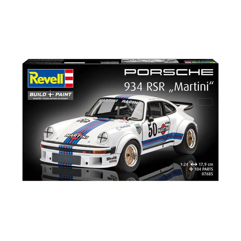 Revell Plastic ModelKit auto 07685 - Porsche 934 RSR "Martini" (1:24)