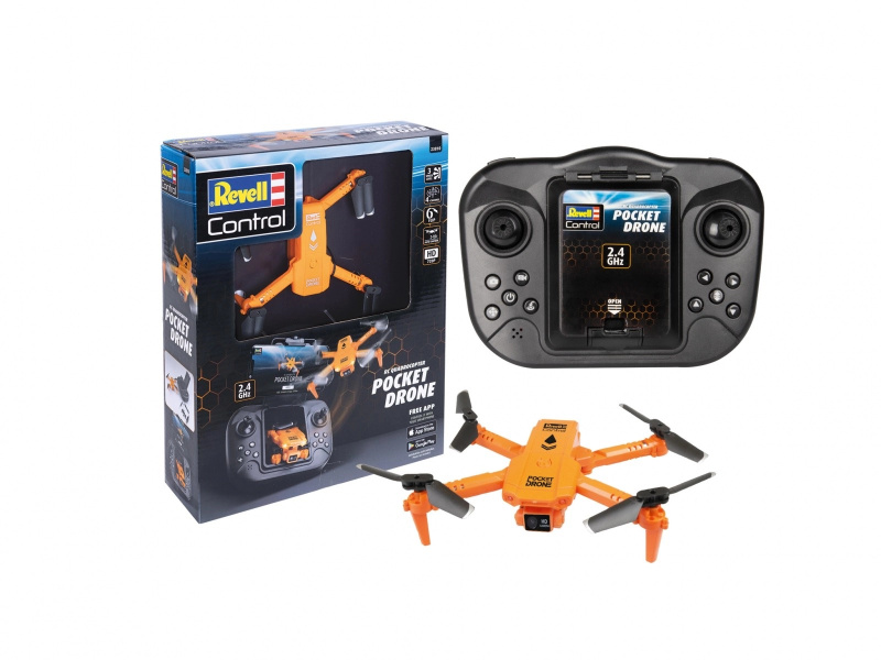 Kapesní dron REVELL Control quadcopter s kamerou 720p