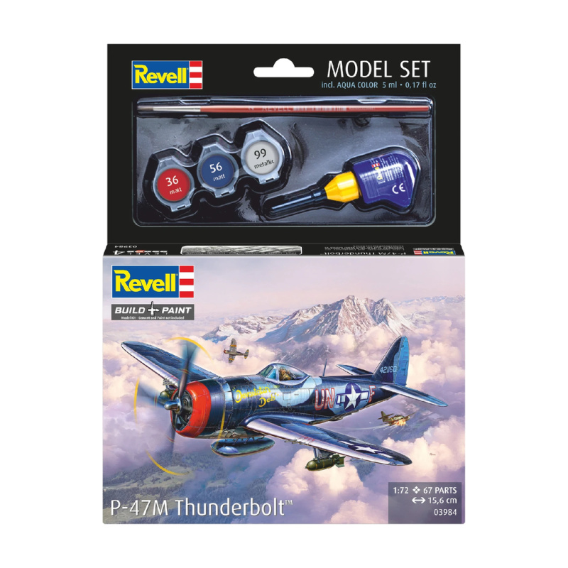 Revell ModelSet P-47 M Thunderbolt 63984 1:72