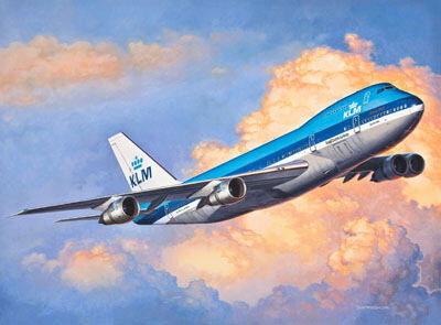 Revell ModelSet letadlo 63999 Boeing 747-200 1:450