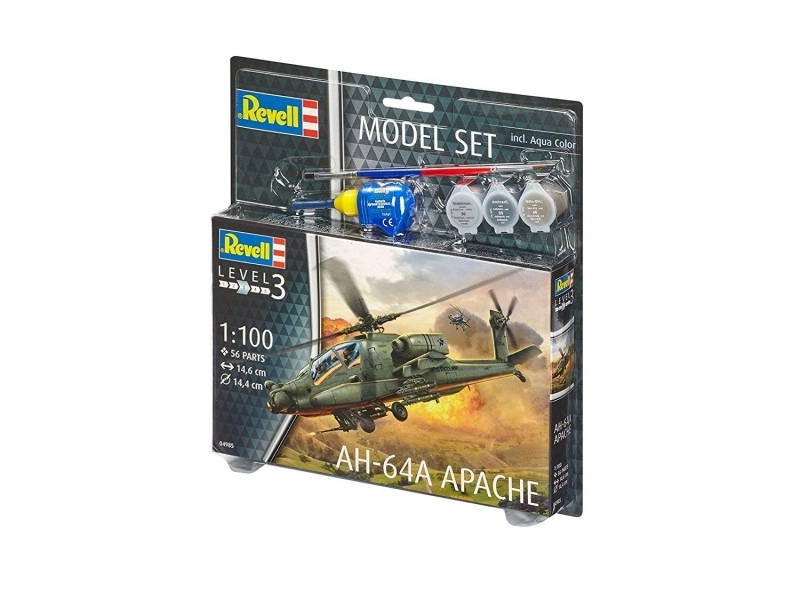 Revell AH-64A Apache ModelSet 64985 1:100
