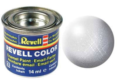 Barva Revell emailová - 32199: metalická hliníková (aluminium  metallic)