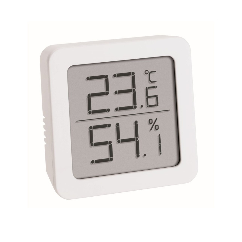 Teploměr s vlhkoměrem TFA 30.5051.02 – bílý