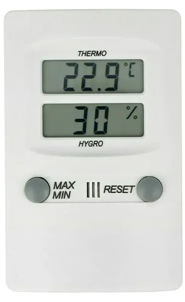 Teploměr a vlhkoměr TFA Dostmann 30.5000.02 / digitální / -10 až +60 °C / 1,5 V / bílá Varianta: ivi1