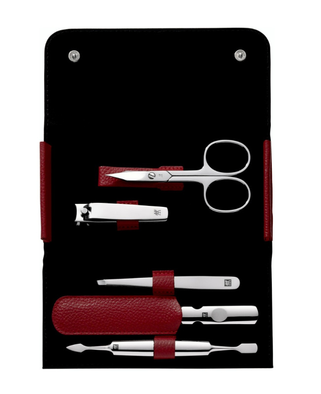 Zwilling Classic Inox manikúrní set + kožené pouzdro
