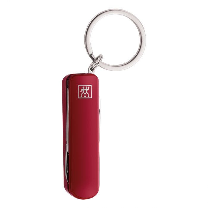 Zwilling Classic multifunkční kapesní nožík odstín Red 1 ks