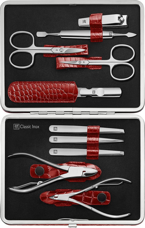 Zwilling Classic Inox manikúrní set Red
