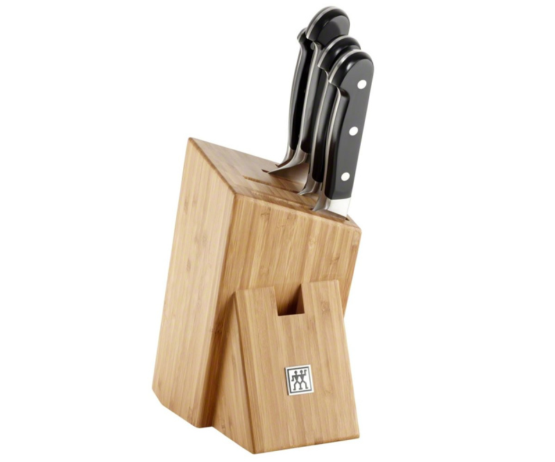 Zwilling Pro bambusový blok s noži - 5 ks 1002892