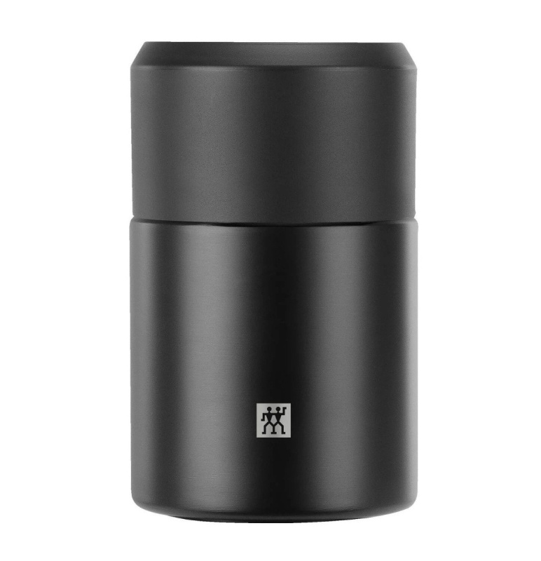 Zwilling Dvoustěnná nerezová termonádoba na jídlo Thermo, 0,7 l, černá 1003110