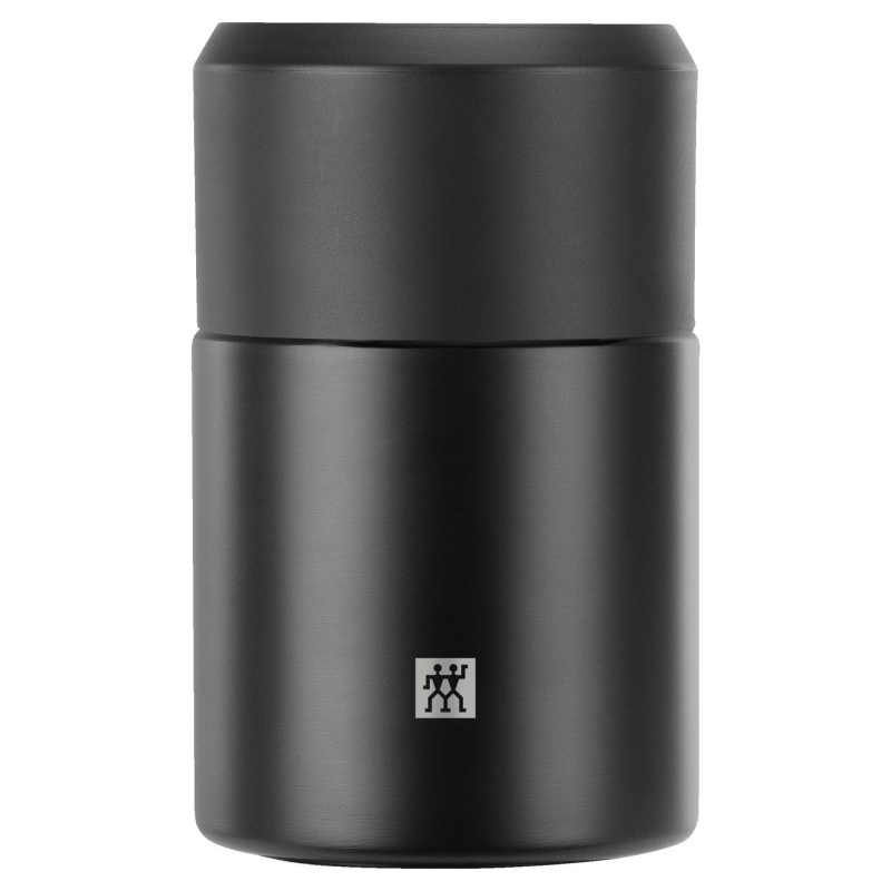 Zwilling Dvoustěnná nerezová termonádoba na jídlo Thermo, 0,7 l, černá 1003110