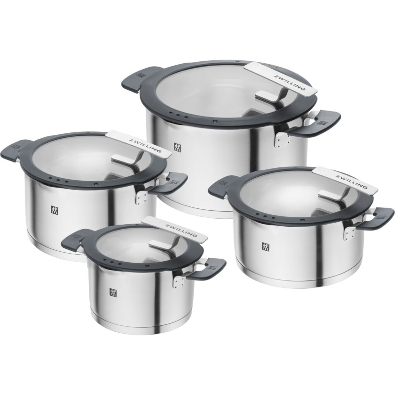 Zwilling Simplify sada nádobí se slévacími poklicemi, 4 ks 1009149