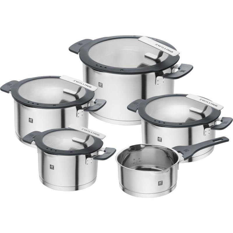Zwilling Simplify sada nádobí se slévacími poklicemi, 5 ks 1009150