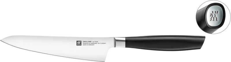 Zwilling Kompaktní kuchařský nůž All * Star, 14 cm, stříbrné logo 1020798