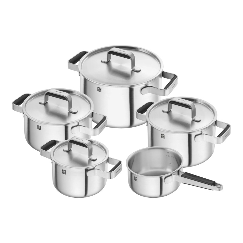 Zwilling Sada třívrstvého nerezového nádobí Pure, 5 ks, nerezová 1028783