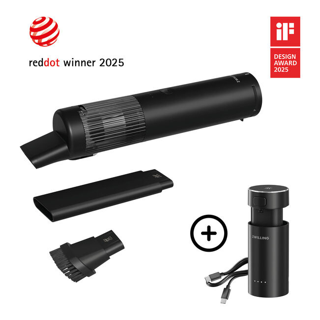 Zwilling Bezdrátový ruční vysavač Enifinigy XTEND, startovací set, černá 1030462