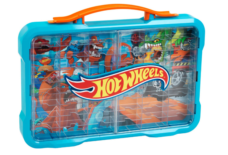 Hot Wheels sběratelská vitrína s osvětlením