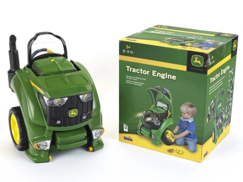 Šroubovací traktor JOHN DEERE se zvuky a světly