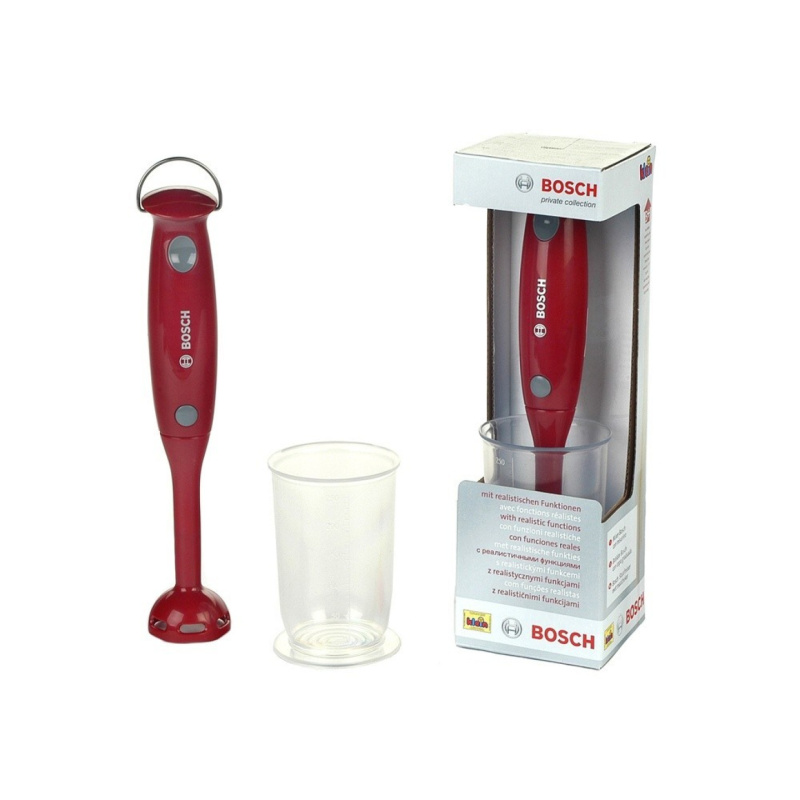 KLEIN Bosch Ponorný mixér s kelímkovou odměrkou červeno/šedý