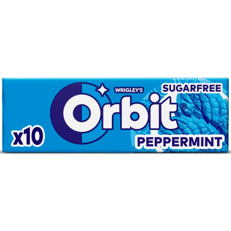 Wrigley's Orbit Peppermint Žvýkačky bez cukru