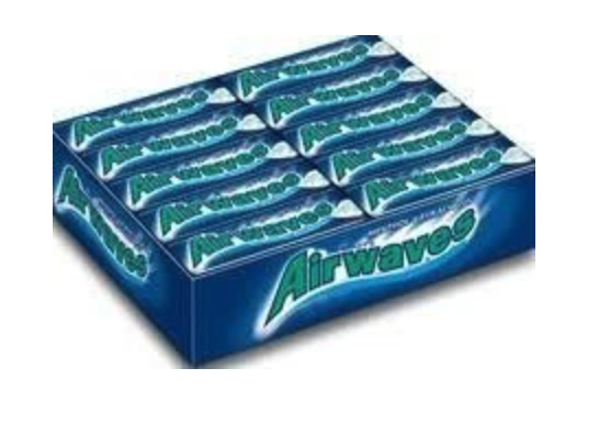Wrigley's Airwaves Žvýkačky bez cukru s příchutí mentolu a eukalyptu