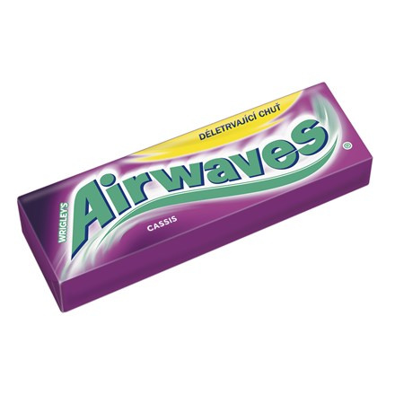 Airwaves žvýkačky Cassis dražé 30 x 14 g