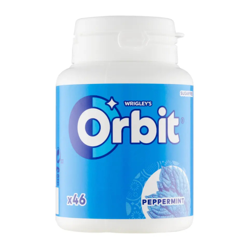 Orbit - žvýkačky - Peppermint, 46 ks