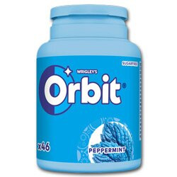 Orbit - žvýkačky - Peppermint, 46 ks