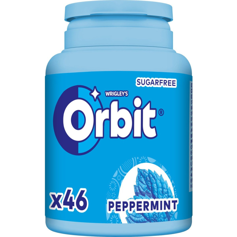 Orbit - žvýkačky - Peppermint, 46 ks