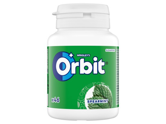 Orbit - žvýkačky - Spearmint, 46 ks